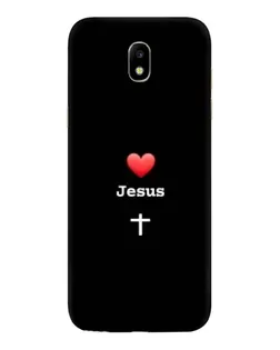 Чохол для Samsung Galaxy J5 2017 (J530F EU) з картинкою «Серце - Jesus» Чохол для Samsung Galaxy J5 2017 (J530F EU) з картинкою «Серце - Jesus»