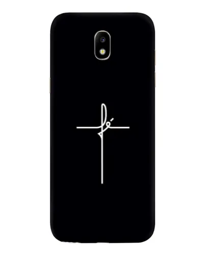 Чехол для Samsung Galaxy J5 2017 (J530F EU) с картинкой «Тонкий крест» Чехол для Samsung Galaxy J5 2017 (J530F EU) с картинкой «Тонкий крест»