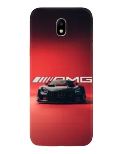Чехол для Samsung Galaxy J5 2017 (J530F EU) с картинкой «Mercedes AMG — красная линия»