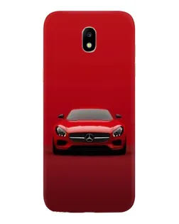 Чехол для Samsung Galaxy J5 2017 (J530F EU) с картинкой «Красный Mercedes AMG»