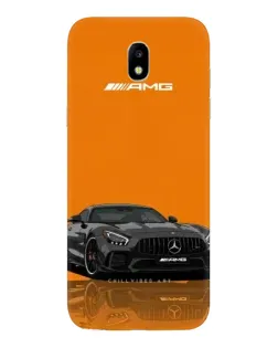 Чехол для Samsung Galaxy J5 2017 (J530F EU) с картинкой «Оранжевый Mercedes AMG»