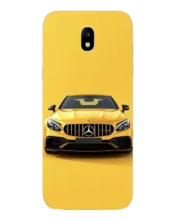Чехол для Samsung Galaxy J5 2017 (J530F EU) с картинкой «Желтый Mercedes GT»
