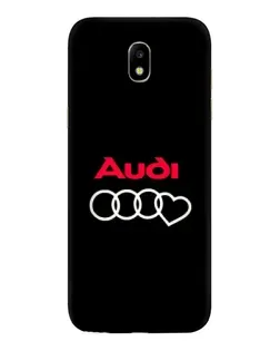 Чехол для Samsung Galaxy J5 2017 (J530F EU) с картинкой «Логотип Audi Heart»