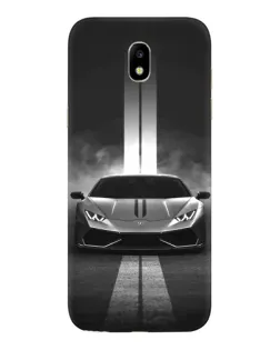 Чехол для Samsung Galaxy J5 2017 (J530F EU) с картинкой «Lamborghini симметрия дорог»
