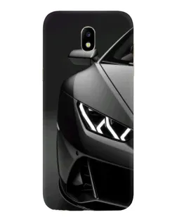 Чехол для Samsung Galaxy J5 2017 (J530F EU) с картинкой «Lamborghini фары детализация»