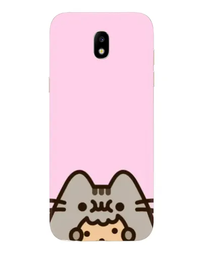 Чехол для Samsung Galaxy J5 2017 (J530F EU) с картинкой «Pusheen и печенье»