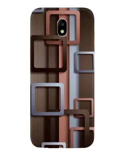 Чохол для Samsung Galaxy J5 2017 (J530F EU) з картинкою «Коричневі об'ємні квадрати» Чохол для Samsung Galaxy J5 2017 (J530F EU) з картинкою «Коричневі об'ємні квадрати»