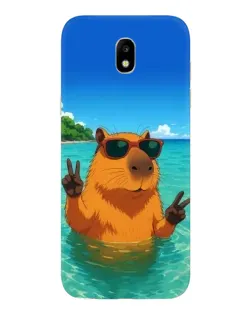 Чехол для Samsung Galaxy J5 2017 (J530F EU) с картинкой «Морская капибара»