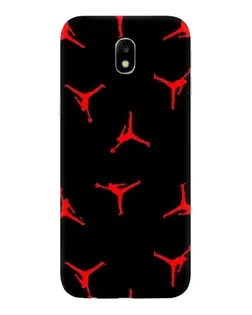 Чехол для Samsung Galaxy J7 2017 (J730F EU) с картинкой «Jordan Red Pattern» Чехол для Samsung Galaxy J7 2017 (J730F EU) с картинкой «Jordan Red Pattern»