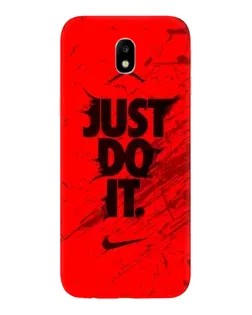 Чехол для Samsung Galaxy J7 2017 (J730F EU) с картинкой «Nike Just Do It»
