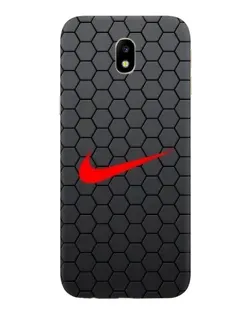 Чехол для Samsung Galaxy J7 2017 (J730F EU) с картинкой «Nike — карбоновая сетка» Чехол для Samsung Galaxy J7 2017 (J730F EU) с картинкой «Nike — карбоновая сетка»