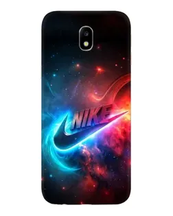 Чехол для Samsung Galaxy J7 2017 (J730F EU) с картинкой «Огненный логотип Nike» Чехол для Samsung Galaxy J7 2017 (J730F EU) с картинкой «Огненный логотип Nike»