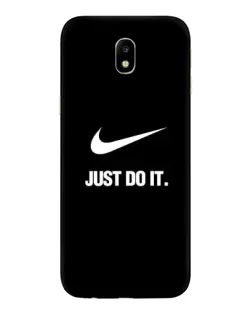 Чехол для Samsung Galaxy J7 2017 (J730F EU) с картинкой «Классический принт Nike» Чехол для Samsung Galaxy J7 2017 (J730F EU) с картинкой «Классический принт Nike»