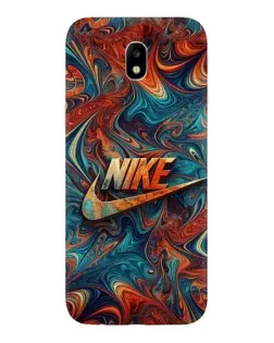 Чехол для Samsung Galaxy J7 2017 (J730F EU) с картинкой «Nike в абстракции» Чехол для Samsung Galaxy J7 2017 (J730F EU) с картинкой «Nike в абстракции»