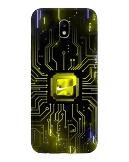 Чехол для Samsung Galaxy J7 2017 (J730F EU) с картинкой «Nike — золотая искра» Чехол для Samsung Galaxy J7 2017 (J730F EU) с картинкой «Nike — золотая искра»