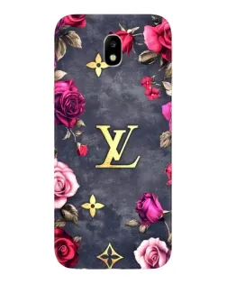 Чехол для Samsung Galaxy J7 2017 (J730F EU) с картинкой «Цветочный Louis Vuitton» Чехол для Samsung Galaxy J7 2017 (J730F EU) с картинкой «Цветочный Louis Vuitton»