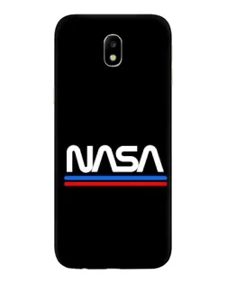 Чехол для Samsung Galaxy J7 2017 (J730F EU) с картинкой «NASA — классика Red Blue» Чехол для Samsung Galaxy J7 2017 (J730F EU) с картинкой «NASA — классика Red Blue»