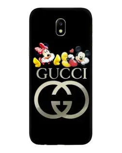 Чехол для Samsung Galaxy J7 2017 (J730F EU) с картинкой «Gucci — герои Disney»
