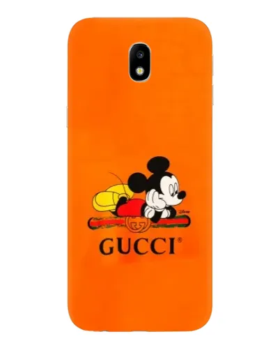 Чехол для Samsung Galaxy J7 2017 (J730F EU) с картинкой «Микки Маус Gucci — оранж» Чехол для Samsung Galaxy J7 2017 (J730F EU) с картинкой «Микки Маус Gucci — оранж»
