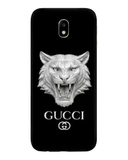 Чехол для Samsung Galaxy J7 2017 (J730F EU) с картинкой «Gucci — серебряный лев» Чехол для Samsung Galaxy J7 2017 (J730F EU) с картинкой «Gucci — серебряный лев»