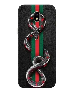 Чехол для Samsung Galaxy J7 2017 (J730F EU) с картинкой «Gucci — змея на полосе» Чехол для Samsung Galaxy J7 2017 (J730F EU) с картинкой «Gucci — змея на полосе»