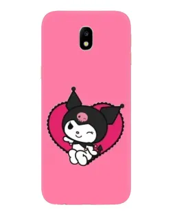 Чехол для Samsung Galaxy J7 2017 (J730F EU) с картинкой «Kuromi — любовь в сердце» Чехол для Samsung Galaxy J7 2017 (J730F EU) с картинкой «Kuromi — любовь в сердце»