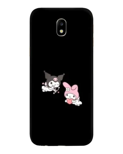 Чехол для Samsung Galaxy J7 2017 (J730F EU) с картинкой «My Melody и Kuromi»