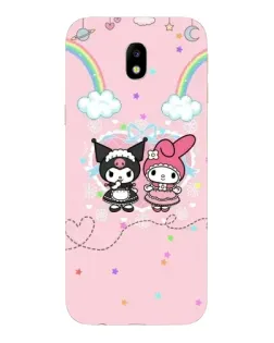 Чехол для Samsung Galaxy J7 2017 (J730F EU) с картинкой «My Melody и Kuromi» Чехол для Samsung Galaxy J7 2017 (J730F EU) с картинкой «My Melody и Kuromi»