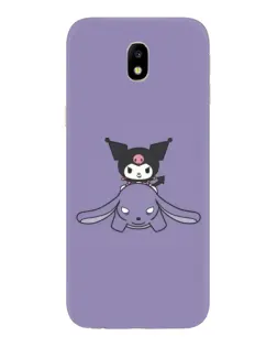 Чехол для Samsung Galaxy J7 2017 (J730F EU) с картинкой «Kuromi на лиловом фоне» Чехол для Samsung Galaxy J7 2017 (J730F EU) с картинкой «Kuromi на лиловом фоне»