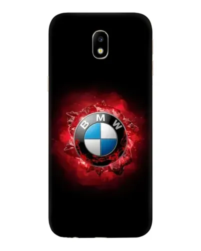 Чехол для Samsung Galaxy J7 2017 (J730F EU) с картинкой «Логотип BMW — вспышка»