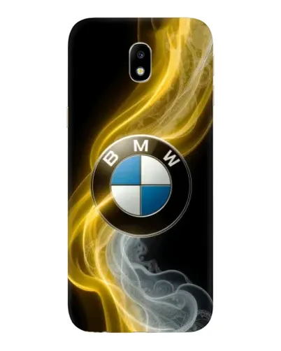 Чехол для Samsung Galaxy J7 2017 (J730F EU) с картинкой «Золотистый дым BMW»