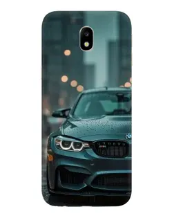 Чехол для Samsung Galaxy J7 2017 (J730F EU) с картинкой «BMW в огнях города»