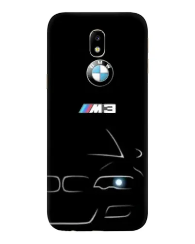 Чехол для Samsung Galaxy J7 2017 (J730F EU) с картинкой «Минималистичный принт BMW M3»