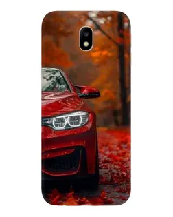 Чехол для Samsung Galaxy J7 2017 (J730F EU) с картинкой «Осенняя BMW M4»