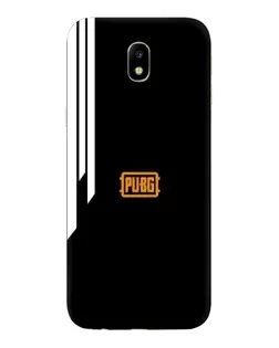 Чехол для Samsung Galaxy J7 2017 (J730F EU) с картинкой «PUBG — вертикальные линии»