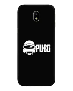 Чехол для Samsung Galaxy J7 2017 (J730F EU) с картинкой «PUBG — классический лого»
