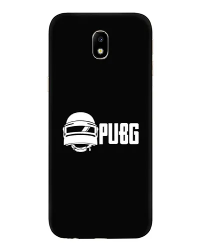 Чехол для Samsung Galaxy J7 2017 (J730F EU) с картинкой «PUBG — классический лого»