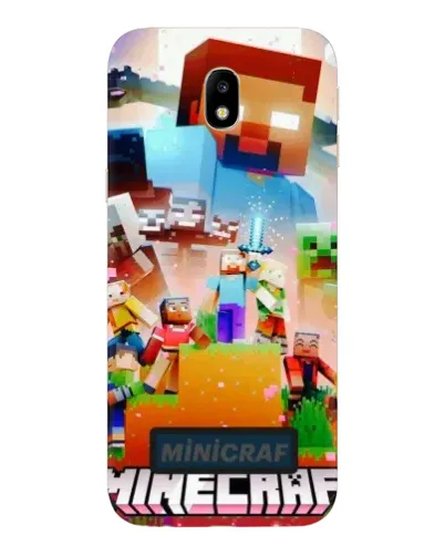Чехол для Samsung Galaxy J7 2017 (J730F EU) с картинкой «Minecraft герои игры» Чехол для Samsung Galaxy J7 2017 (J730F EU) с картинкой «Minecraft герои игры»