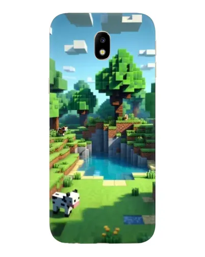 Чехол для Samsung Galaxy J7 2017 (J730F EU) с картинкой «Minecraft летний день» Чехол для Samsung Galaxy J7 2017 (J730F EU) с картинкой «Minecraft летний день»