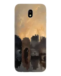 Чехол для Samsung Galaxy J7 2017 (J730F EU) с картинкой «Дорога к вере»