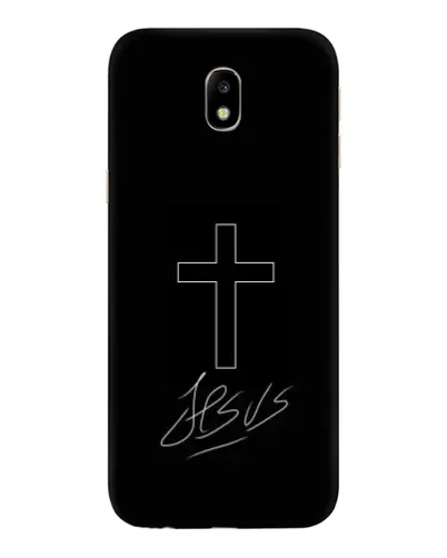 Чехол для Samsung Galaxy J7 2017 (J730F EU) с картинкой «Графический крест Jesus» Чехол для Samsung Galaxy J7 2017 (J730F EU) с картинкой «Графический крест Jesus»