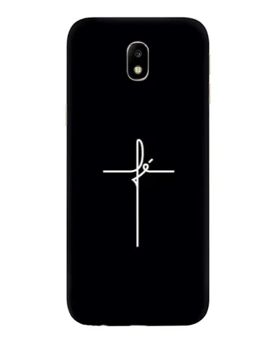 Чехол для Samsung Galaxy J7 2017 (J730F EU) с картинкой «Тонкий крест» Чехол для Samsung Galaxy J7 2017 (J730F EU) с картинкой «Тонкий крест»
