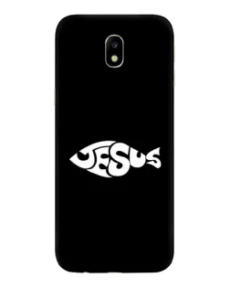 Чехол для Samsung Galaxy J7 2017 (J730F EU) с картинкой «Рыба Jesus» Чехол для Samsung Galaxy J7 2017 (J730F EU) с картинкой «Рыба Jesus»
