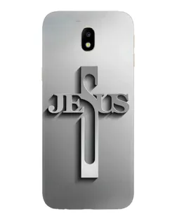 Чехол для Samsung Galaxy J7 2017 (J730F EU) с картинкой «Металлический крест Jesus» Чехол для Samsung Galaxy J7 2017 (J730F EU) с картинкой «Металлический крест Jesus»