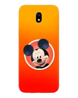 Чехол для Samsung Galaxy J7 2017 (J730F EU) с картинкой «Mickey в круге»