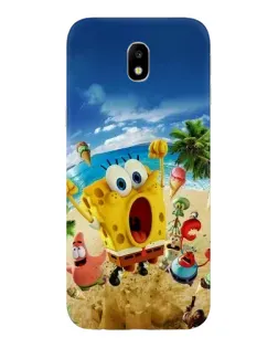 Чехол для Samsung Galaxy J7 2017 (J730F EU) с картинкой «Развлечения на пляже»