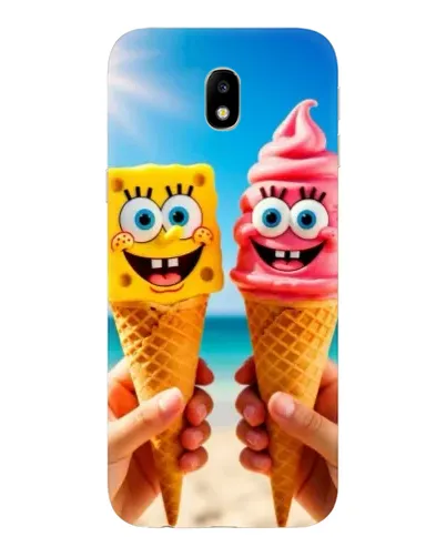 Чехол для Samsung Galaxy J7 2017 (J730F EU) с картинкой «Спанч Боб мороженое» Чехол для Samsung Galaxy J7 2017 (J730F EU) с картинкой «Спанч Боб мороженое»