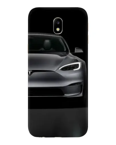 Чехол для Samsung Galaxy J7 2017 (J730F EU) с картинкой «Tesla Model S Look» Чехол для Samsung Galaxy J7 2017 (J730F EU) с картинкой «Tesla Model S Look»