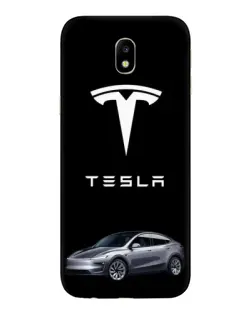 Чехол для Samsung Galaxy J7 2017 (J730F EU) с картинкой «Tesla Model Y» Чехол для Samsung Galaxy J7 2017 (J730F EU) с картинкой «Tesla Model Y»