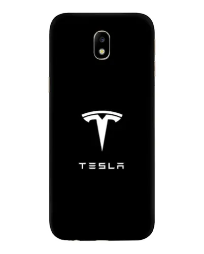 Чехол для Samsung Galaxy J7 2017 (J730F EU) с картинкой «Tesla White Logo» Чехол для Samsung Galaxy J7 2017 (J730F EU) с картинкой «Tesla White Logo»